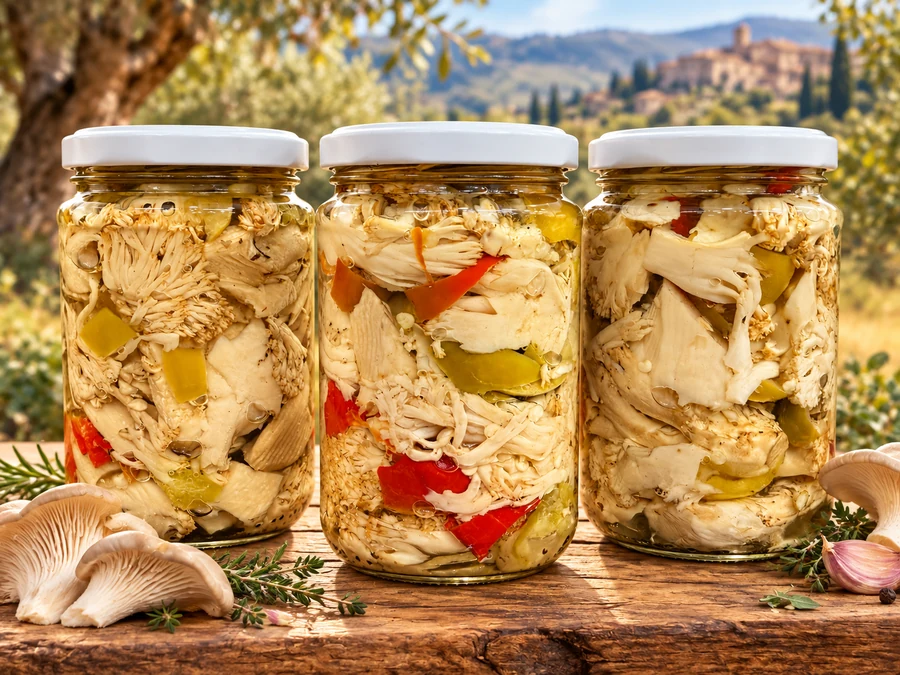 Funghi sott’olio